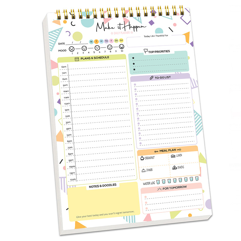プランナーアジェンダ スパイラル A5 ノートブック スケジ - Office Stationery Supply List のレビューと価格
