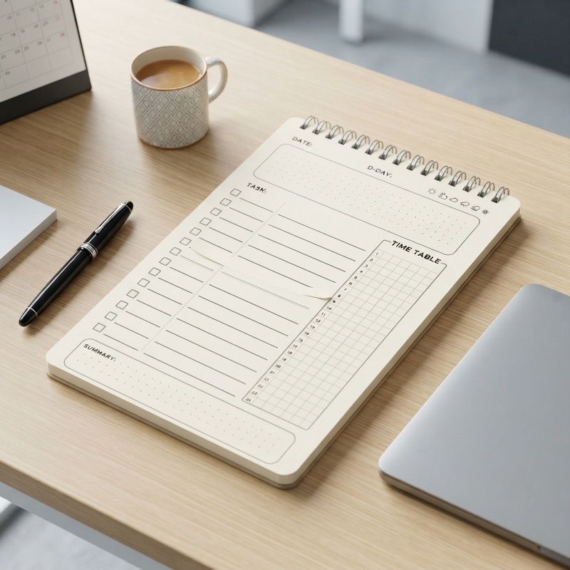 1冊 プランナーアジェンダ スパイラル A5 ノート スケジ - Office Stationery Supply List のレビューと価格