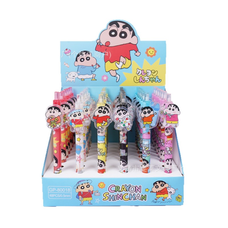 48 ピース/箱クレヨンしんちゃんポイントペン漫画インクゲル - Is Stationery Office Supply のレビューと価格