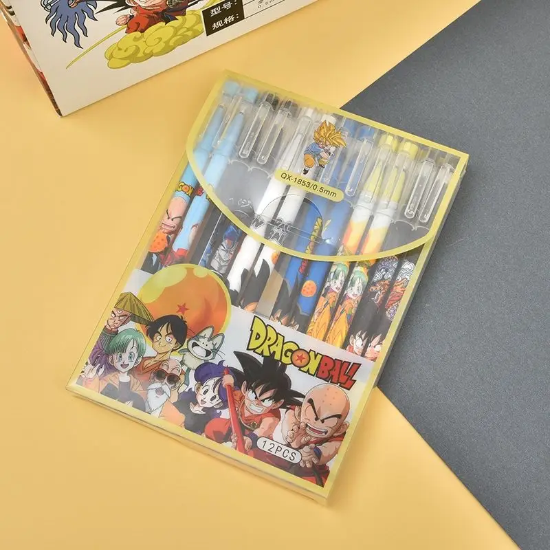 12本セット ドラゴンボール ゲルペン アニメ 0.6mm  - Office Supply Office Stationery Items のレビューと価格