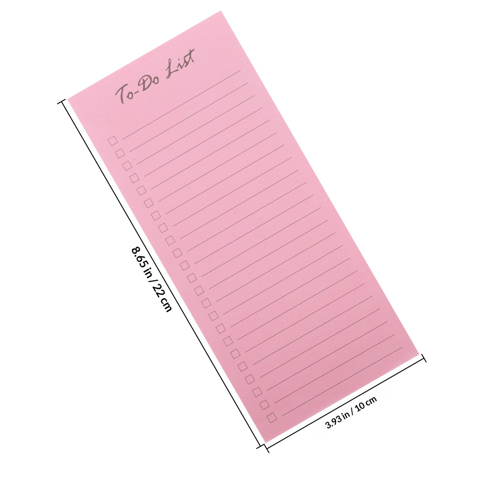 10枚入り 粘着式ToDoリストメモ帳 ルールドデイリープラ - Office Stationery Supply List のレビューと価格