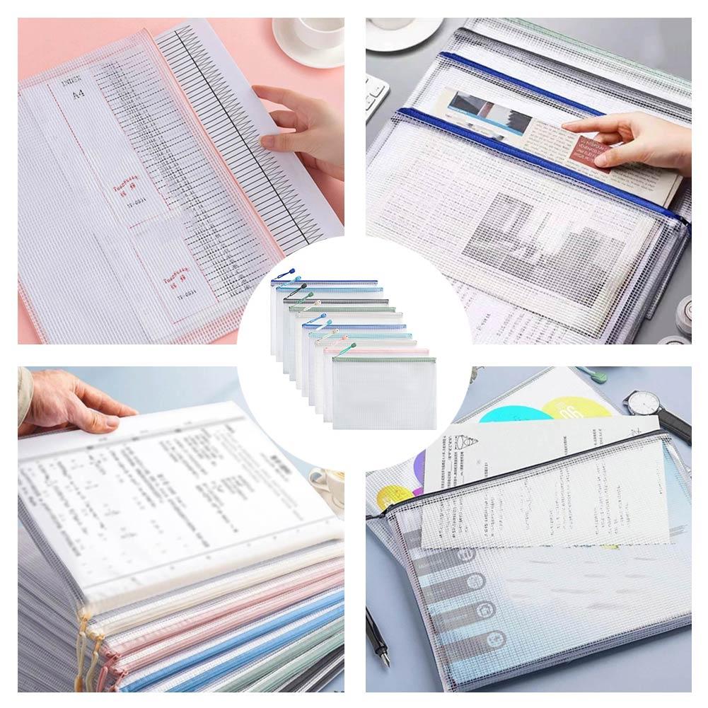 10 個モランディライトカラーシリーズメッシュ文具収納袋ジッ - Is Stationery Office Supply のレビューと価格